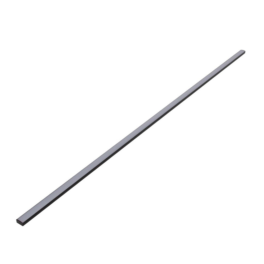 Buy Strip Light Profiles Australia Nova Surface Mounting Profile With Opal Diffuser Black Aluminium - 22078