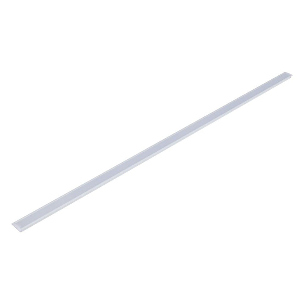 Buy Strip Light Profiles Australia Nova Recessed Strip Light Profile White Aluminium - 22432