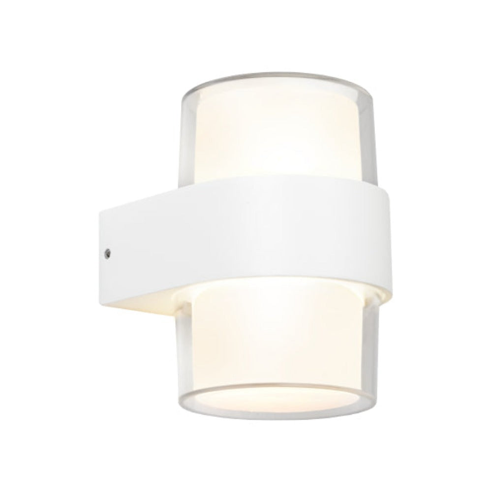 Buy Up / Down Wall Lights Australia Otara Up & Down Wall 2 Lights White 3CCT - OTAR2EWHT