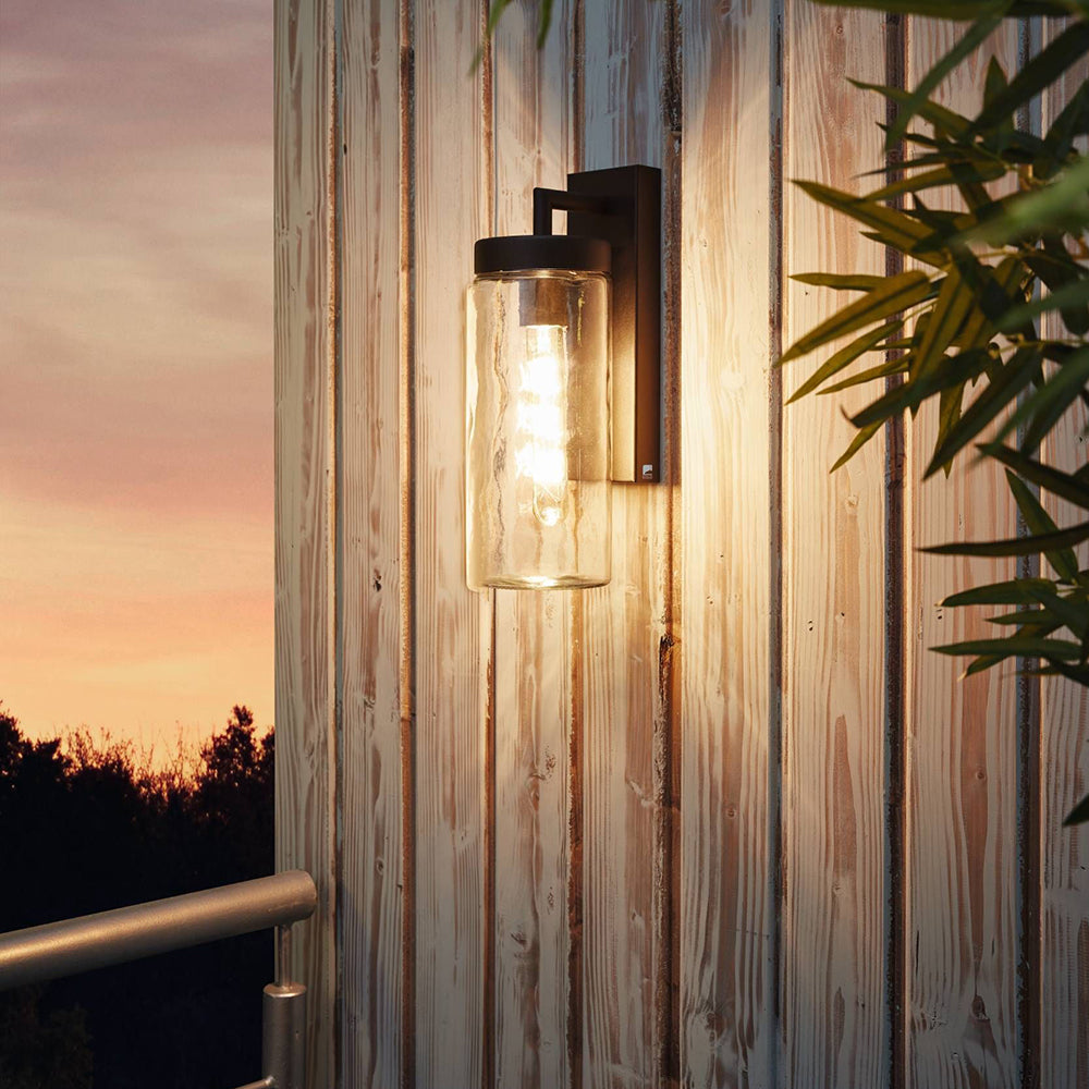 Buy Outdoor Wall Lanterns Australia Bovolone Wall Light Black - 97261