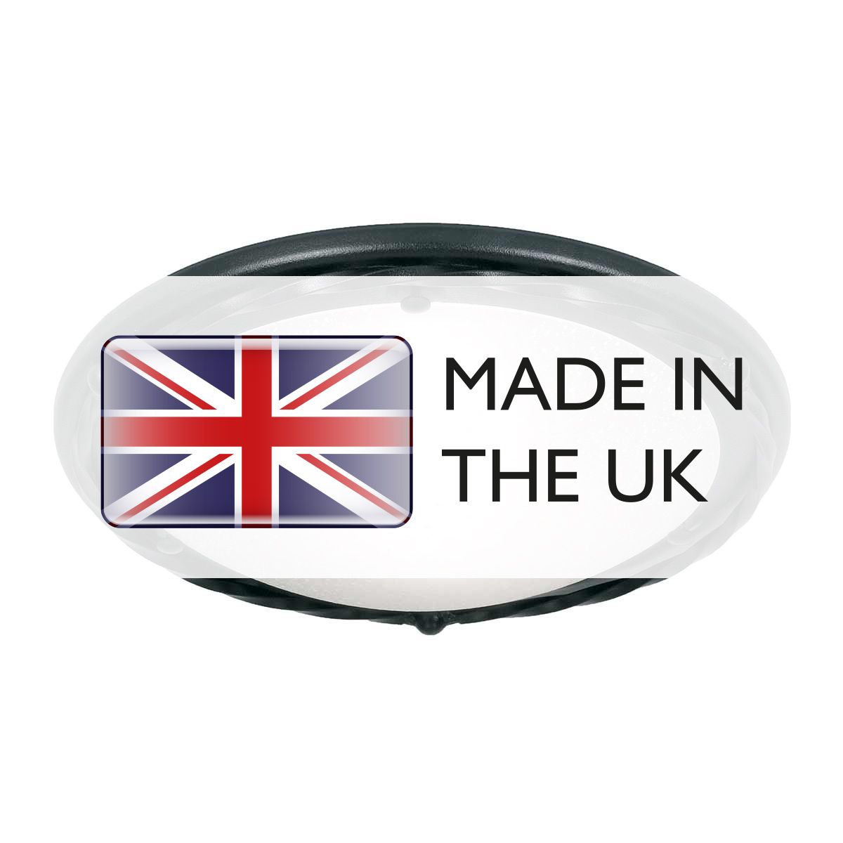 Pembroke Flush Mount Light Black - PB-F-B-BLACK