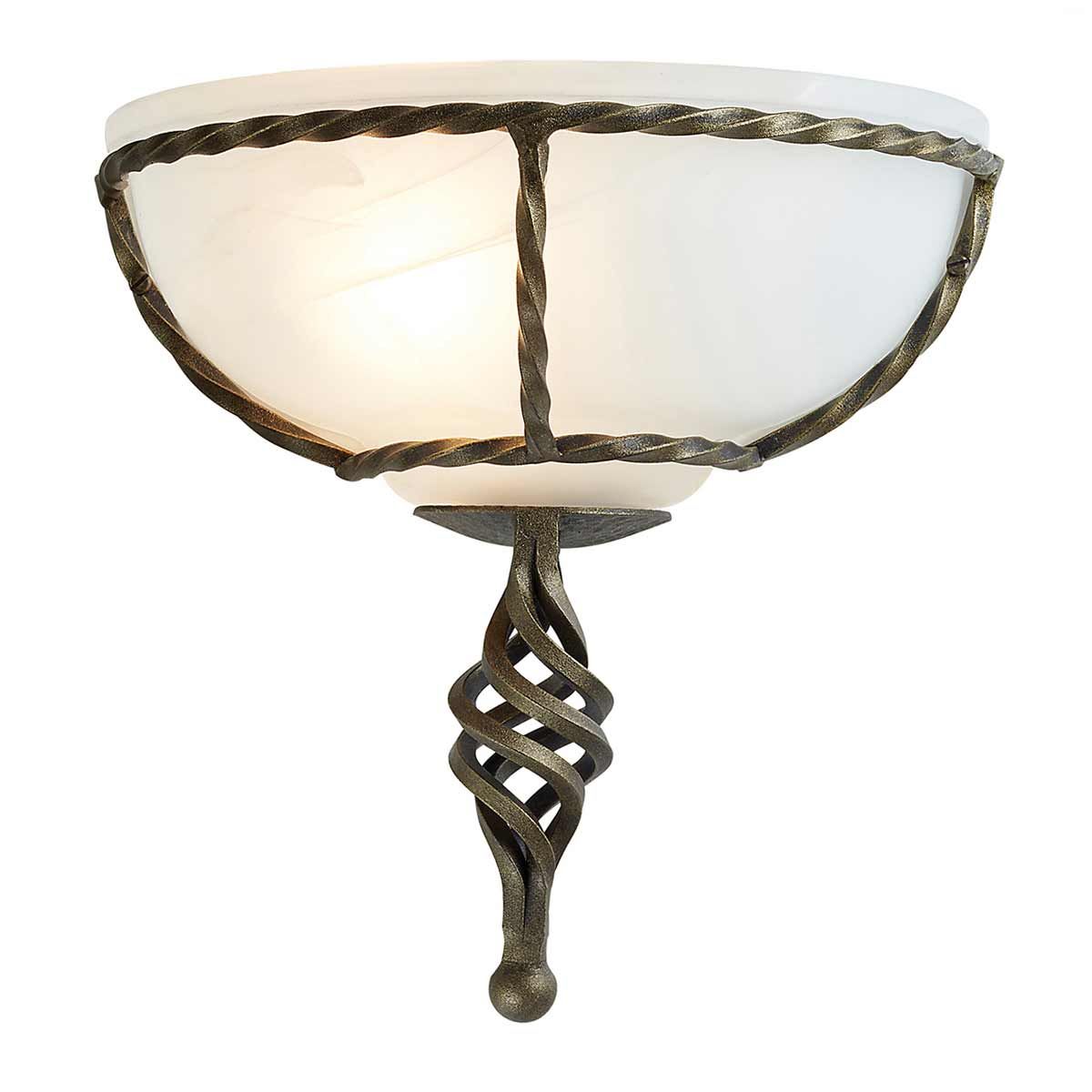 Pembroke Light Wall Uplighter Black & Gold - PB-WU-BLK-GOLD