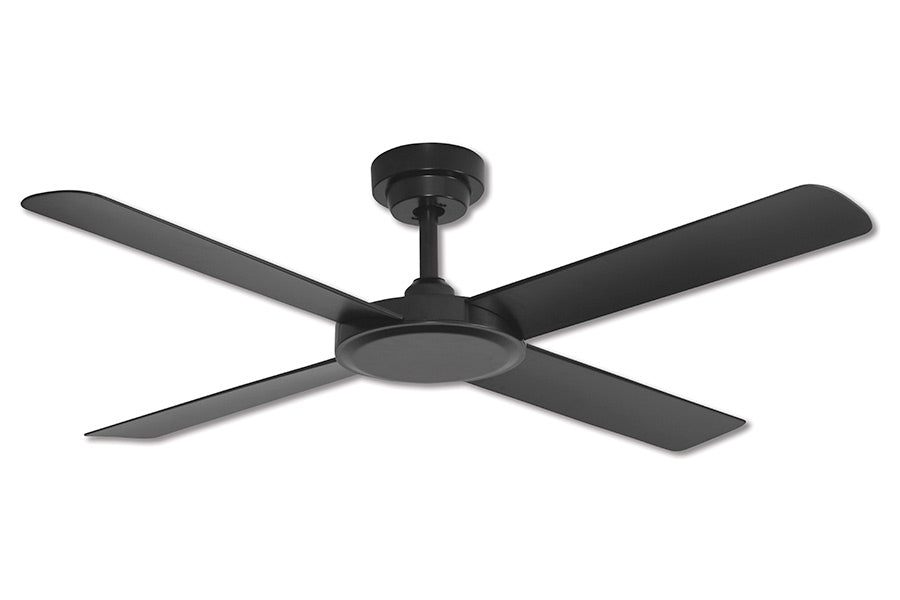 Pinnacle III DC Ceiling Fan 52" Matt Black - P3201