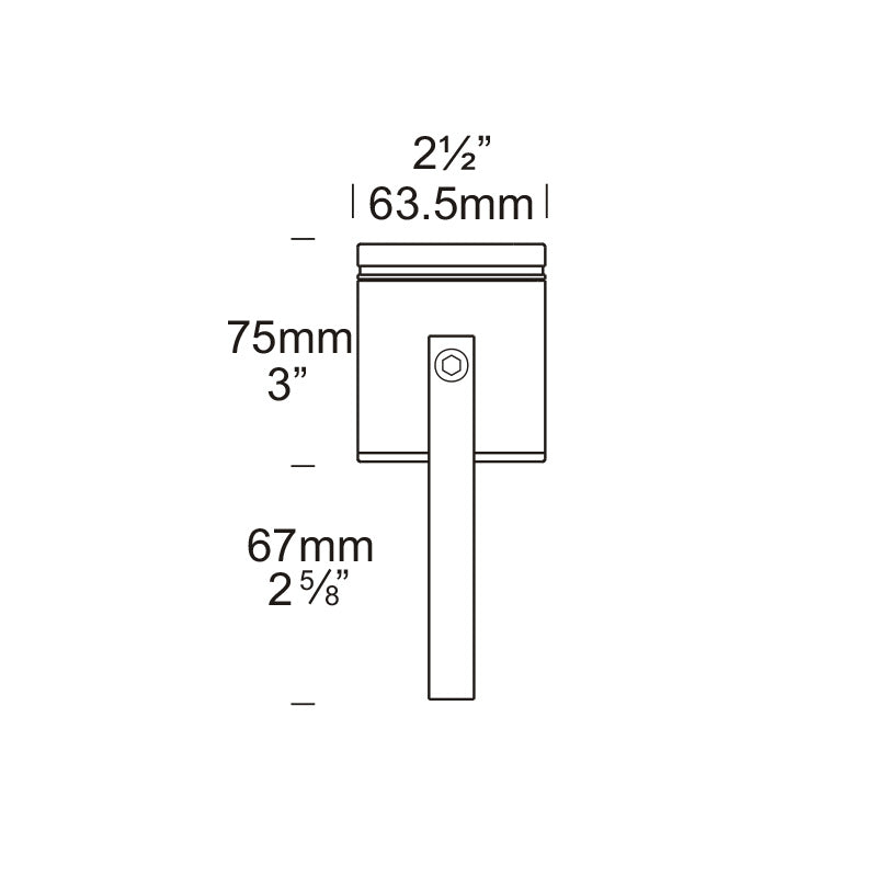 Pond Light With Bracket 3 Meter Flex Stainless Steel - POND/SS