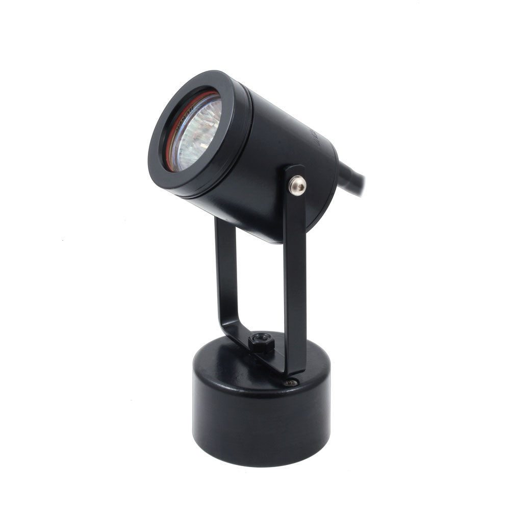 Pond Lite Weighted Base Spotlight Black - POND/W/BK