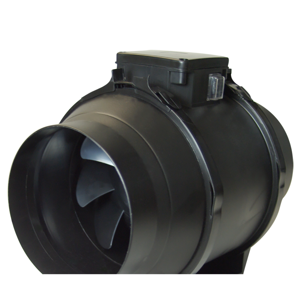 Buy Duct Mounted Fans Australia In-Line Provent Series 150mm With Run-On Timer FANRIL-150TSW