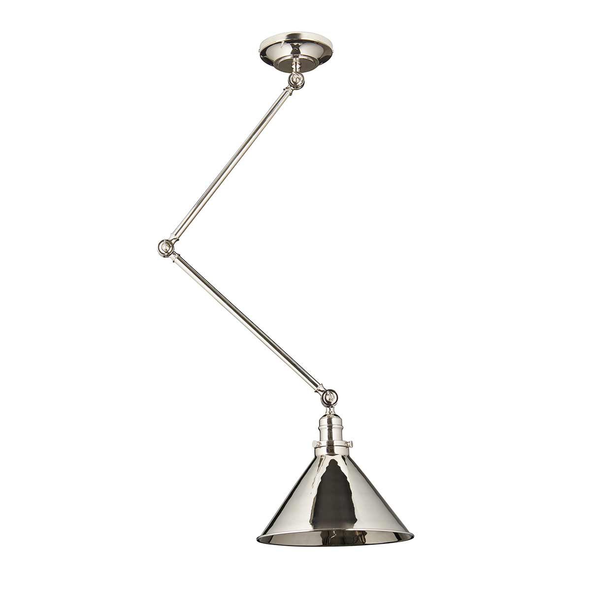 Provence Pendant / Wall Light Polished Nickel - PV-GWP-PN