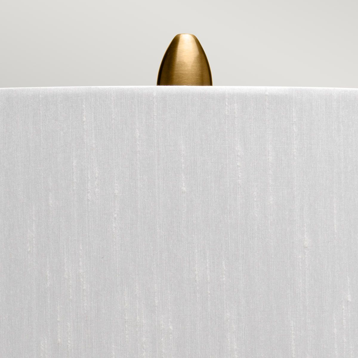Bexley Table Lamp White & Brushed Brass - QN-BEXLEY-TL-WBB