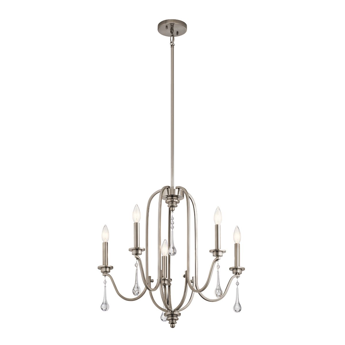 Karlee 5 Light Pendant Classic Pewter - QN-KARLEE5