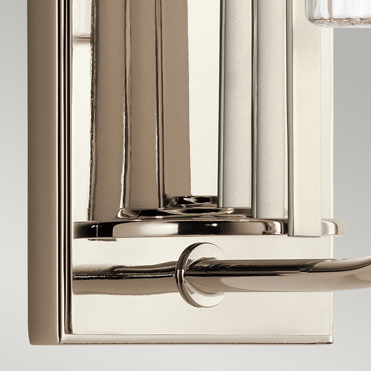 Kimrose Wall Light Polished Nickel - QN-KIMROSE1-PN