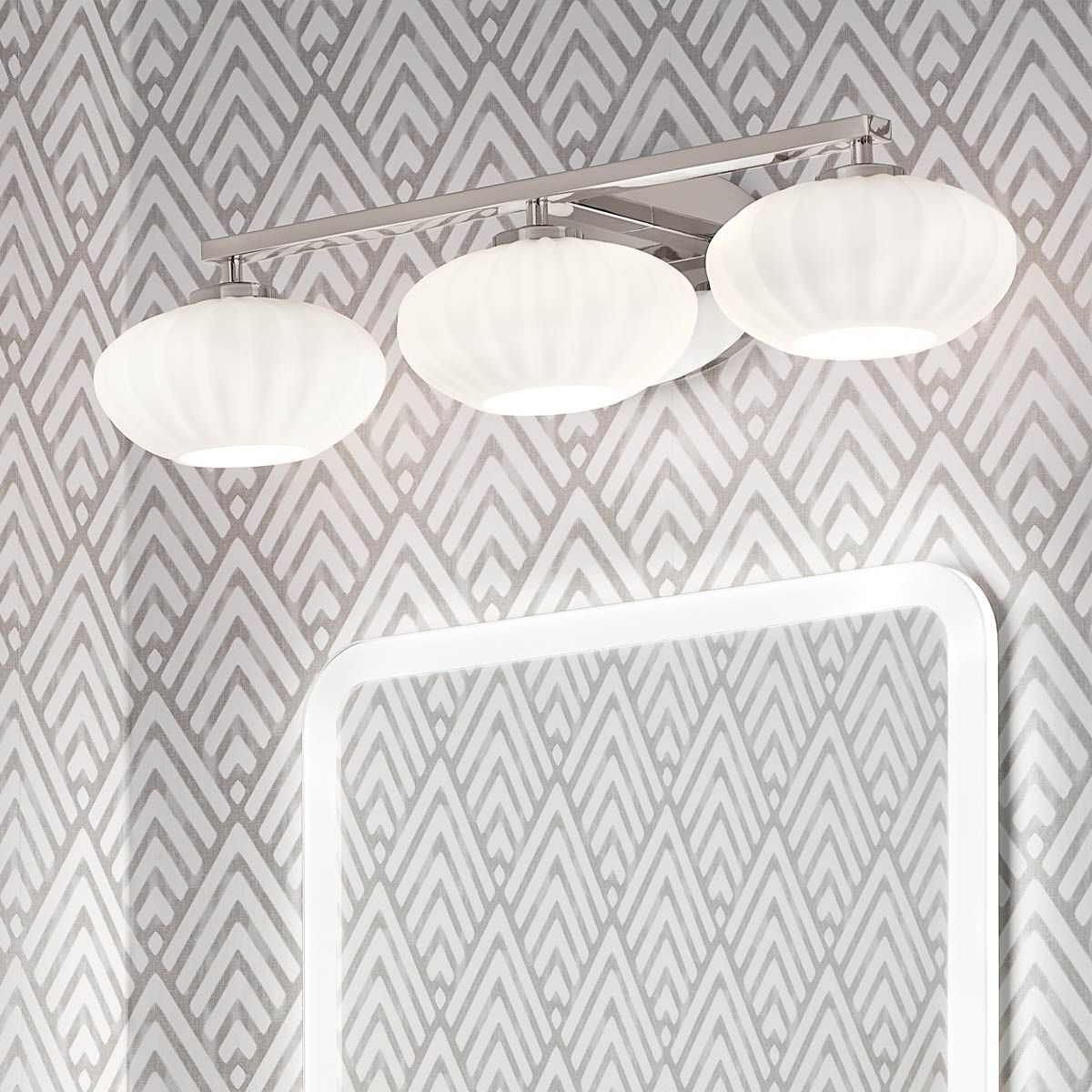 Pim LED Wall 3 Light 3W 3000K Polished Chrome - QN-PIM3-PC