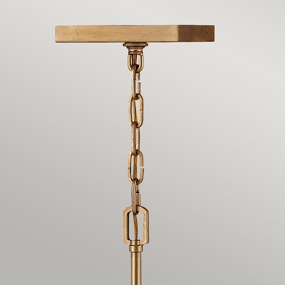 Stinson Large Pendant 4 Light Distressed Brass - QN-STINSON-4P-L-DBR