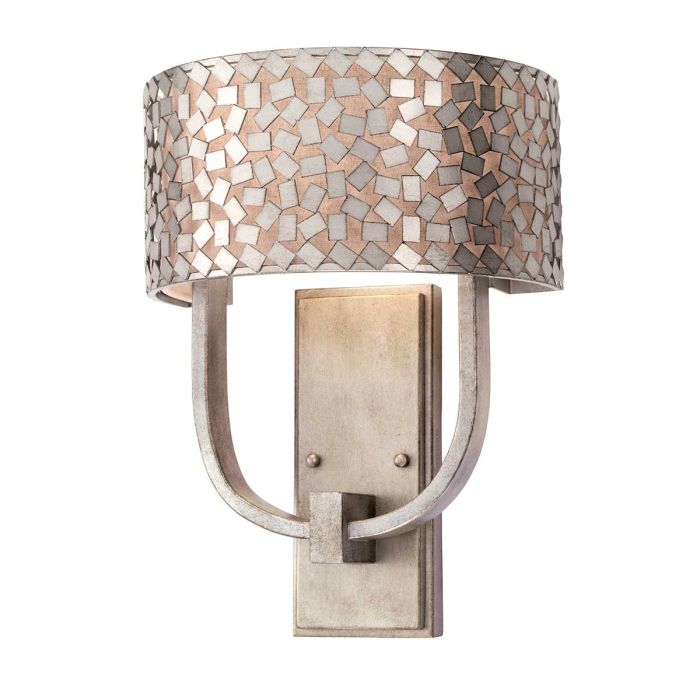 Confetti 2 Light Wall Light Old Silver - QZ-CONFETTI2