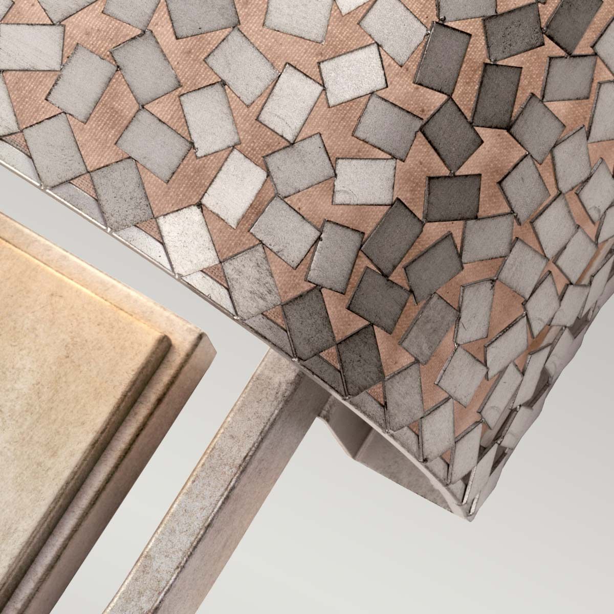 Confetti 2 Light Wall Light Old Silver - QZ-CONFETTI2