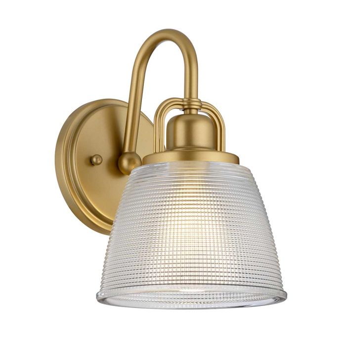Dublin Light Wall Light Painted Natural Brass - QZ-DUBLIN1-PNBR