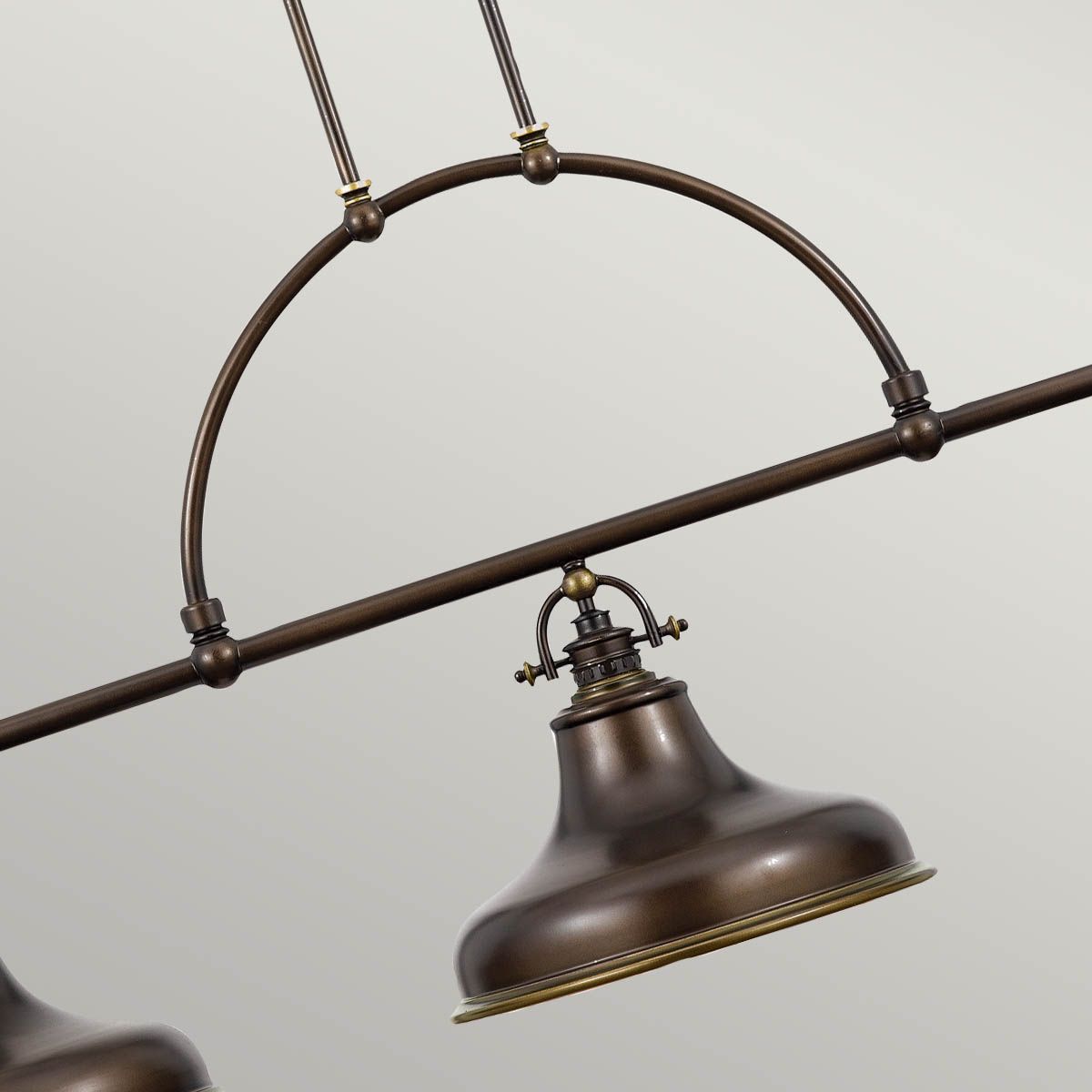 Emery 3 Light Island Pendant Palladian Bronze - QZ-EMERY3P-PN