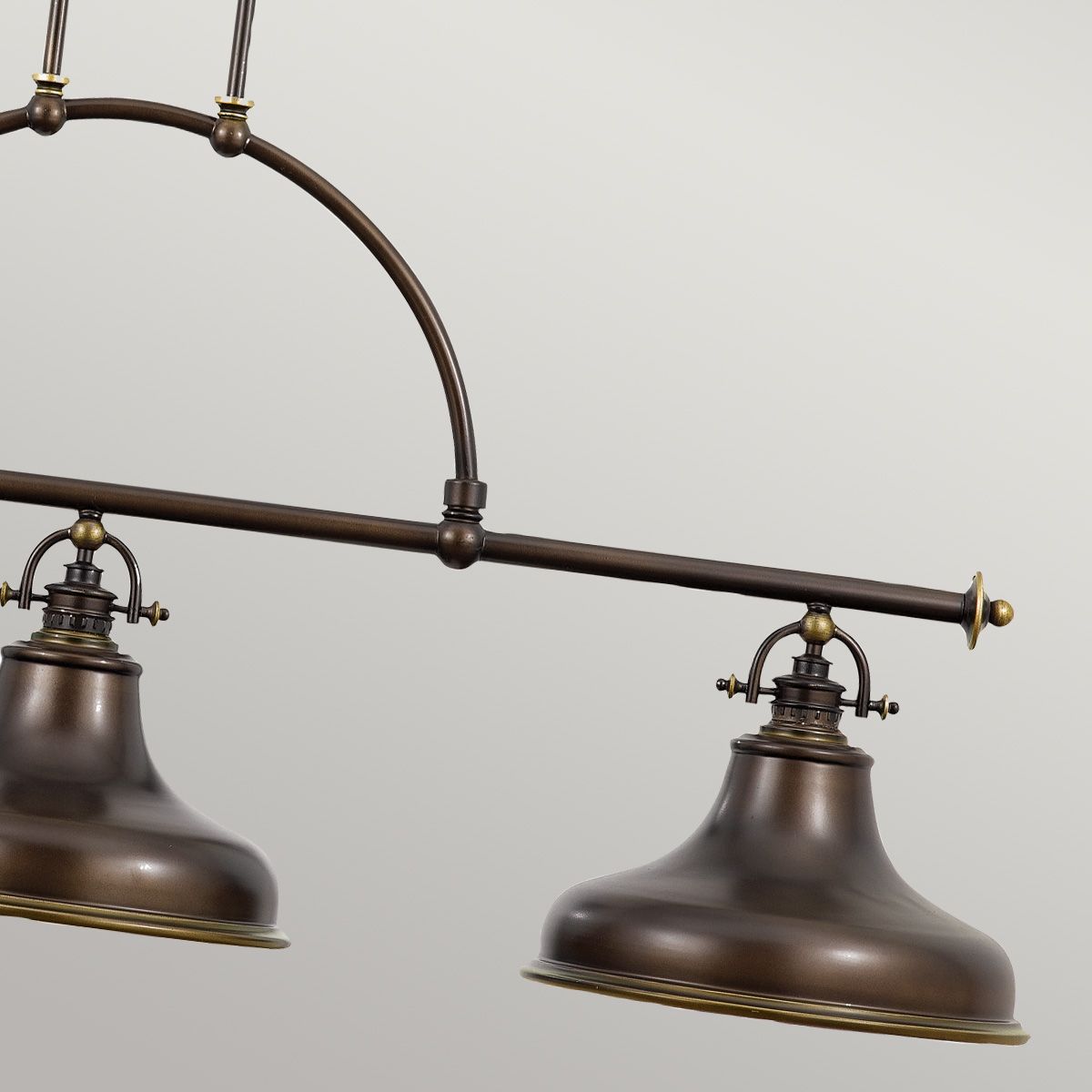 Emery 3 Light Island Pendant Palladian Bronze - QZ-EMERY3P-PN