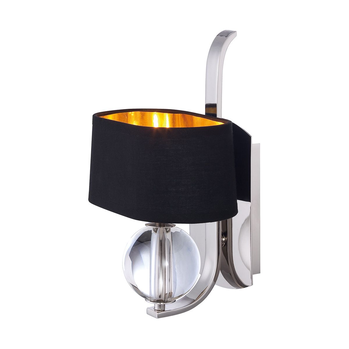 Gotham 4 Light Wall Light Imperial Silver - QZ-GOTHAM1