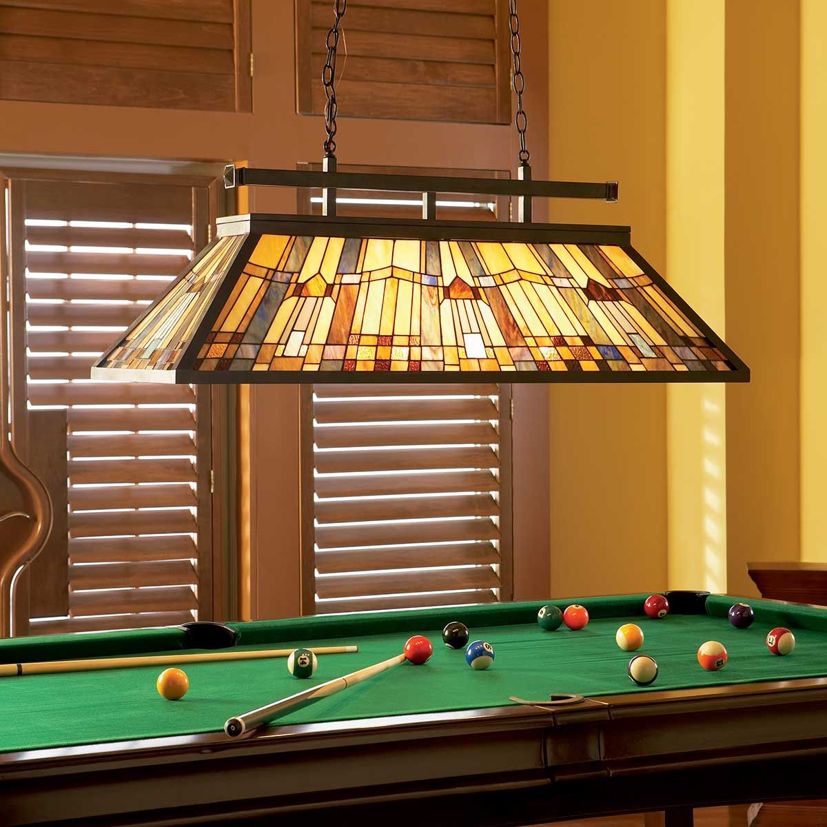 Inglenook 3 Light Island Pendant Valiant Bronze - QZ-INGLENOOK-ISLE