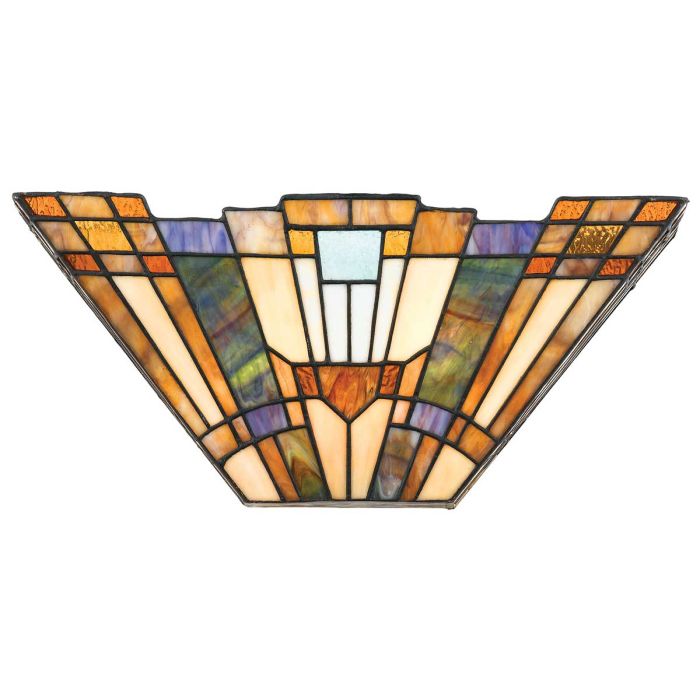 Inglenook 2 Light Wall Uplighter Valiant Bronze - QZ-INGLENOOK-WU