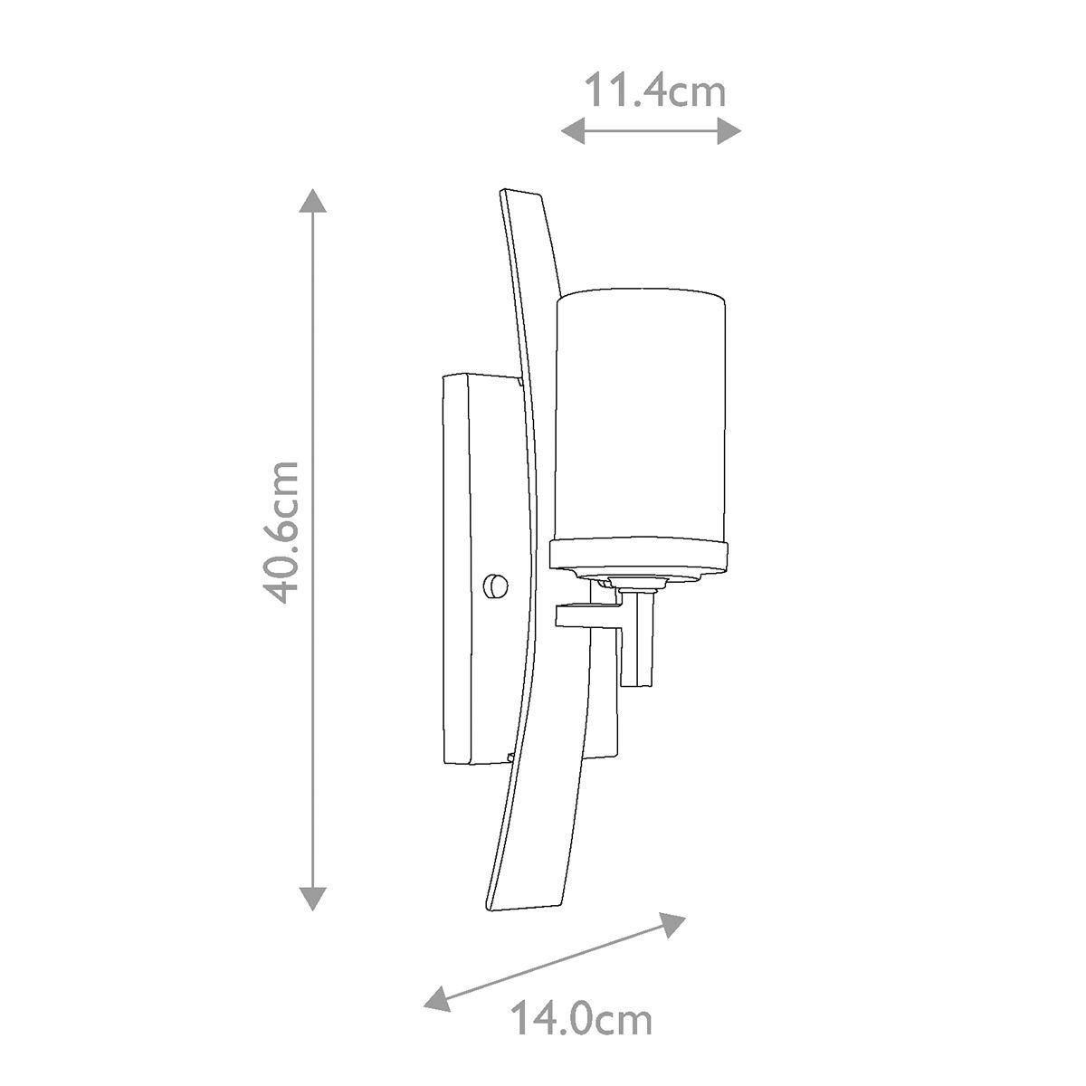 Kyle Wall Light Imperial Bronze - QZ-KYLE1