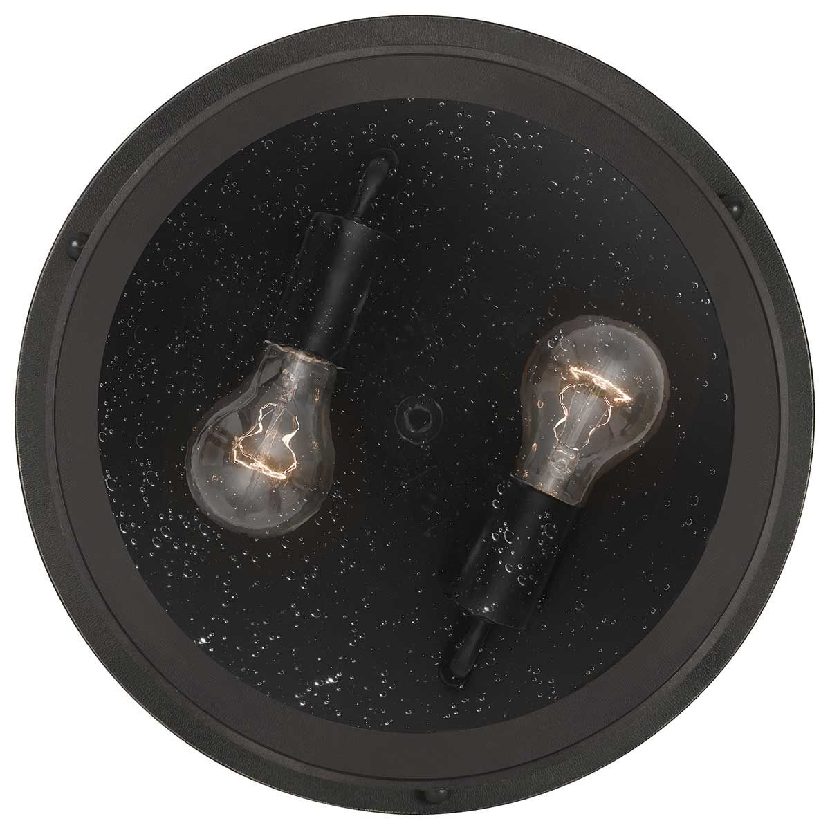 Marblehead 2 Light Flush Mount Light Palladian Bronze - QZ-MARBLEHEAD-F
