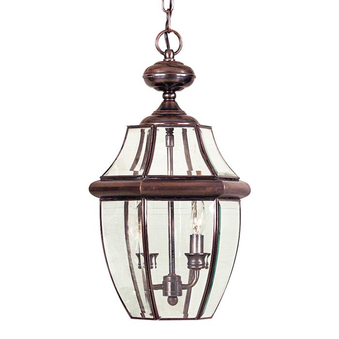 Newbury 2 Light Large Chain Lantern Lacquered Aged Copper - QZ-NEWBURY8-L-AC