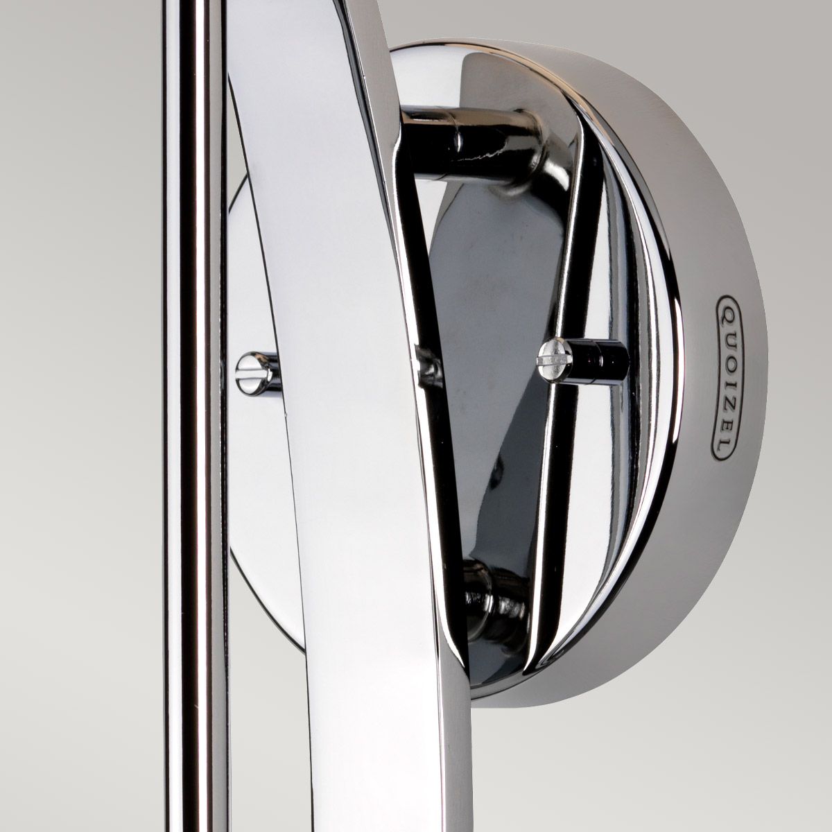 Taylor Large Vanity Light Polished Chrome - QZ-TAYLOR1L-BATH