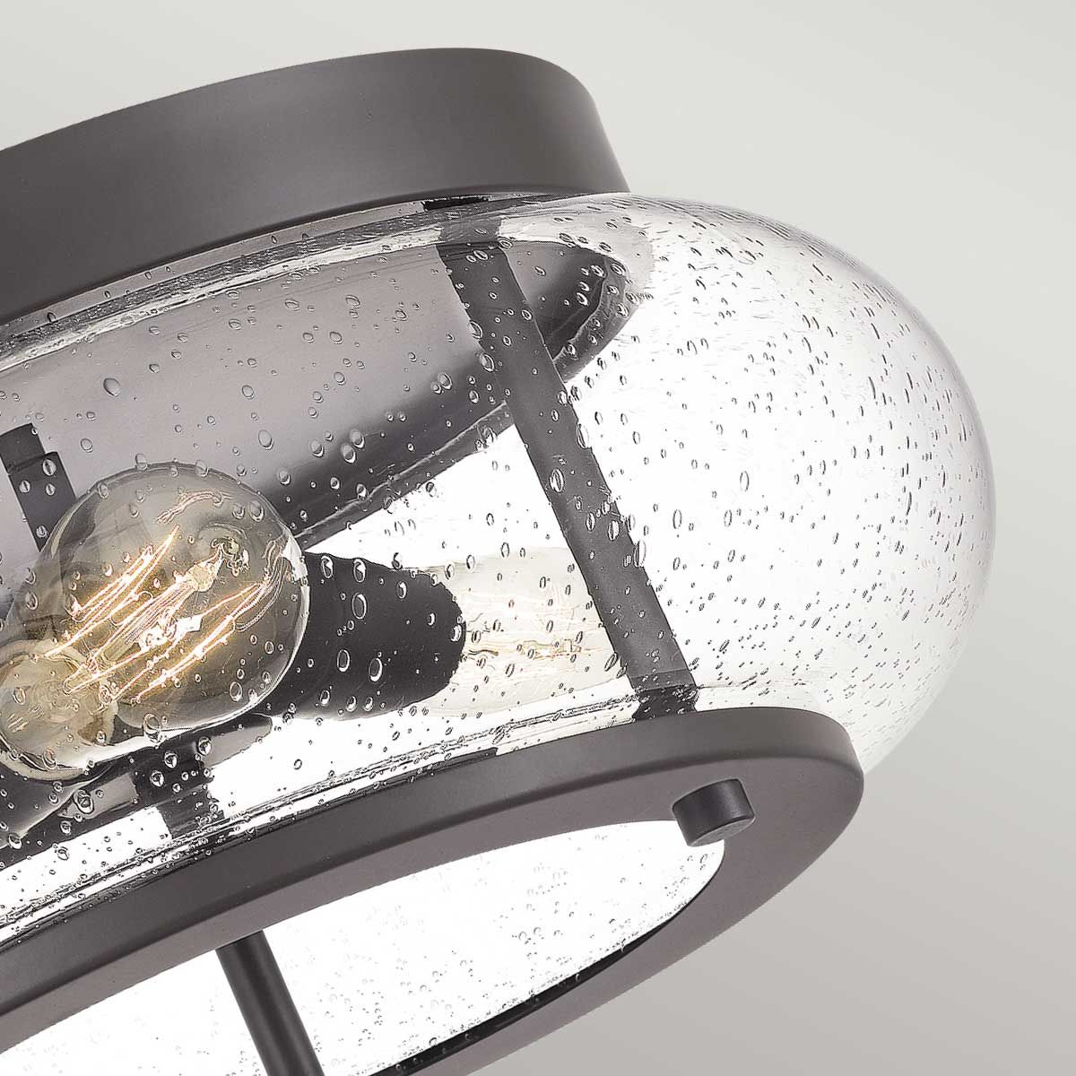 Trilogy 3 Light Flush Mount Light Old Bronze - QZ-TRILOGY-FM-OZ