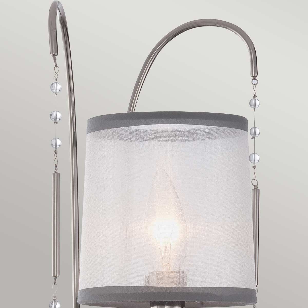 Whitney 1 Light Wall Light Imperial Silver - QZ-WHITNEY1