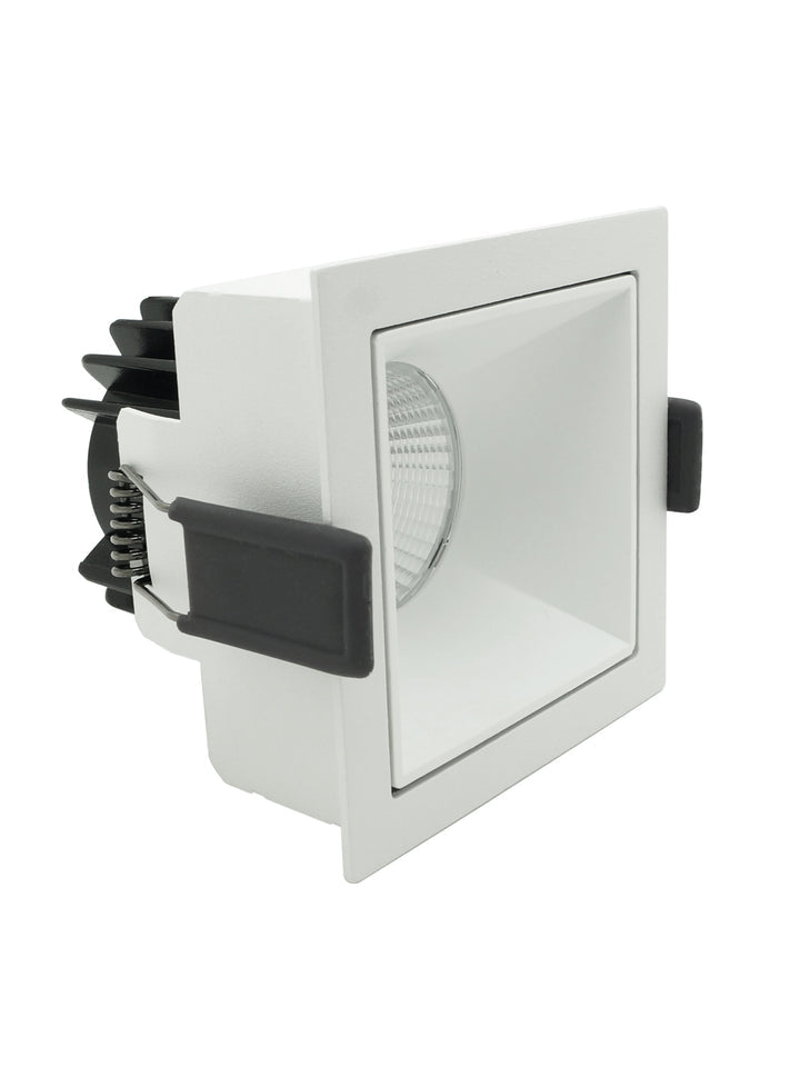 Rubic LED 1 Square Downlight 12W 3000K White - SI RUBIC/1/WH