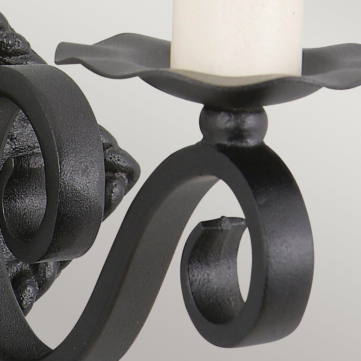 Rectory 110mm Wall Light Black - RY1A-BLACK