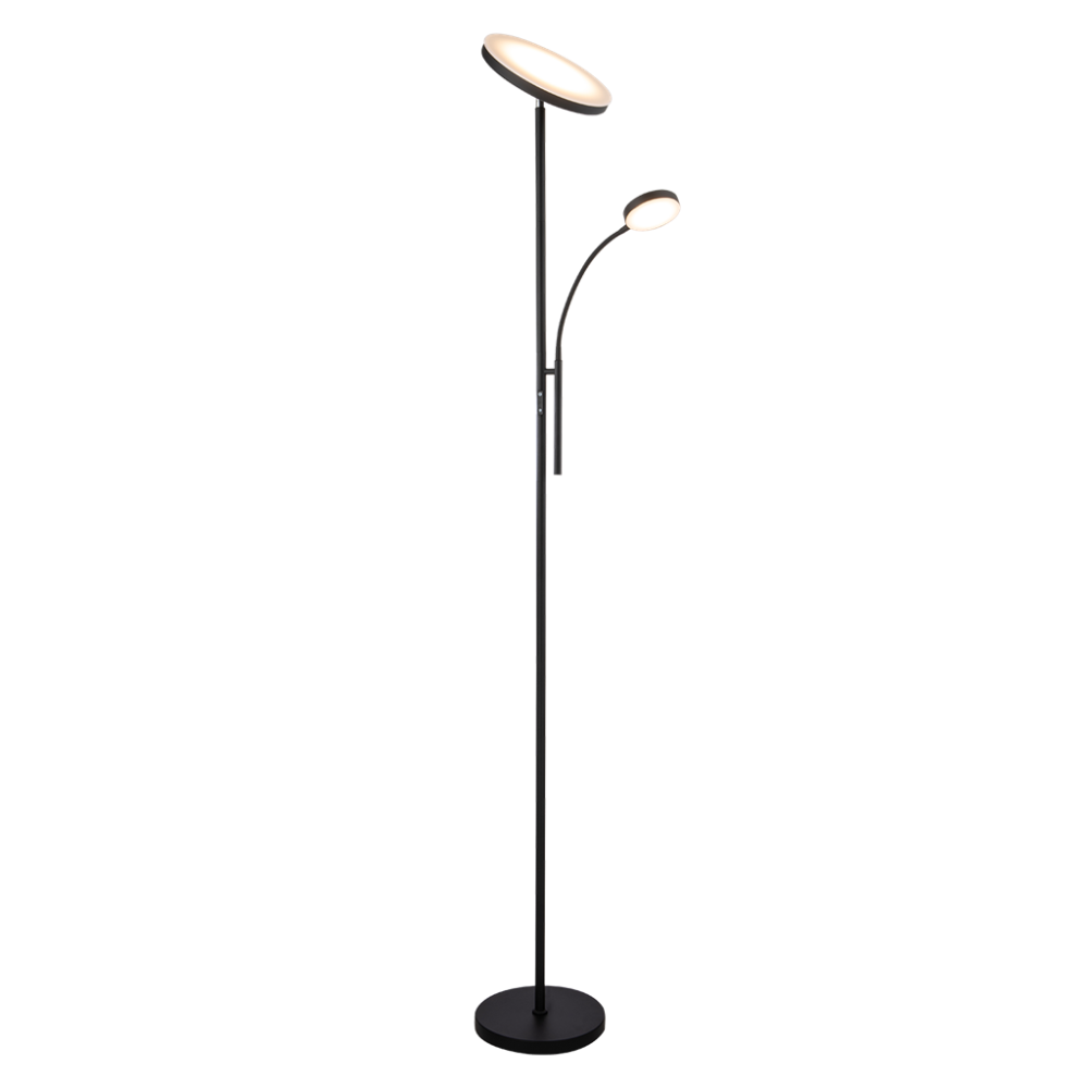 SAMSON Mother & Child Floor Lamps Black 4CCT - 22830