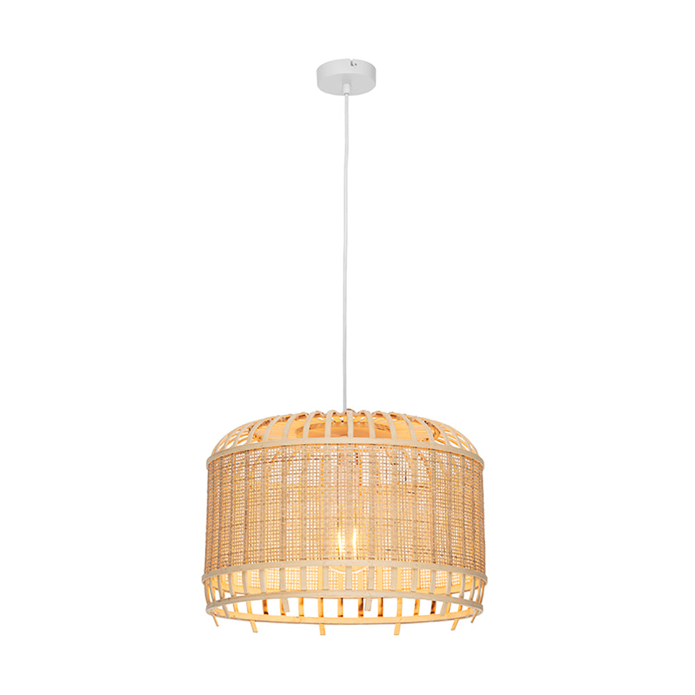 Buy Pendant Lights Australia Sefina Small Pendant Light Natural Rattan - MPLS533S