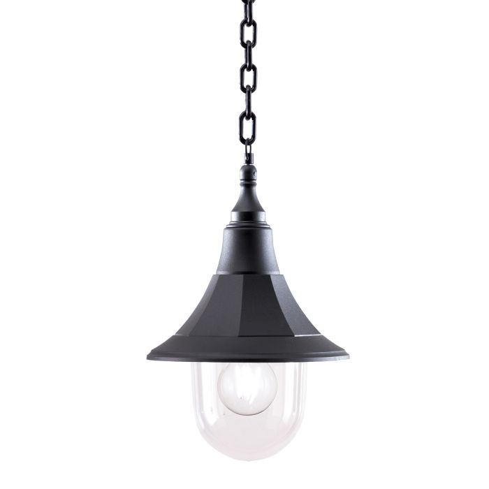 Shannon 1 Light Chain Lantern Black - SHANNON-CHAIN