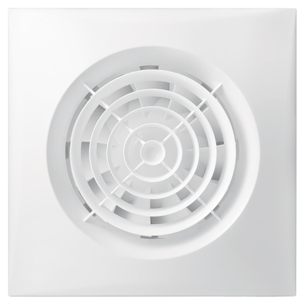 Buy Exhaust Fans Australia Silent Wall Mounted Fan 100mm Standard FANSILENT-100S-W