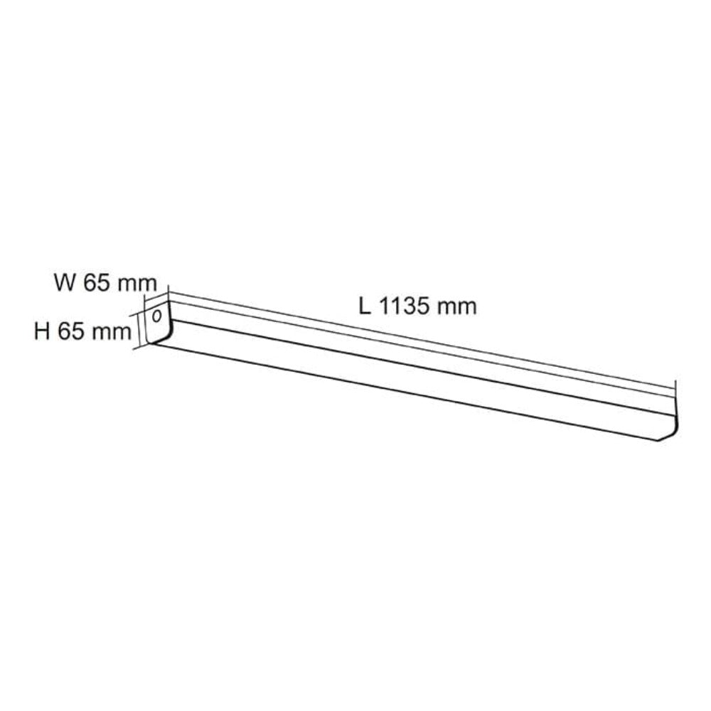 Buy LED Batten Lights Australia Ecoline LED Batten Light L1135mm White 3CCT - SL9732/40TC/DALI