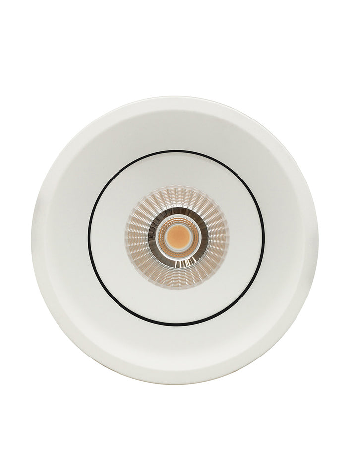 Sola Series 60° LED Adjustable Downlight 12W 3000K White - SI SOLA/12W/ADJ/60D/WH