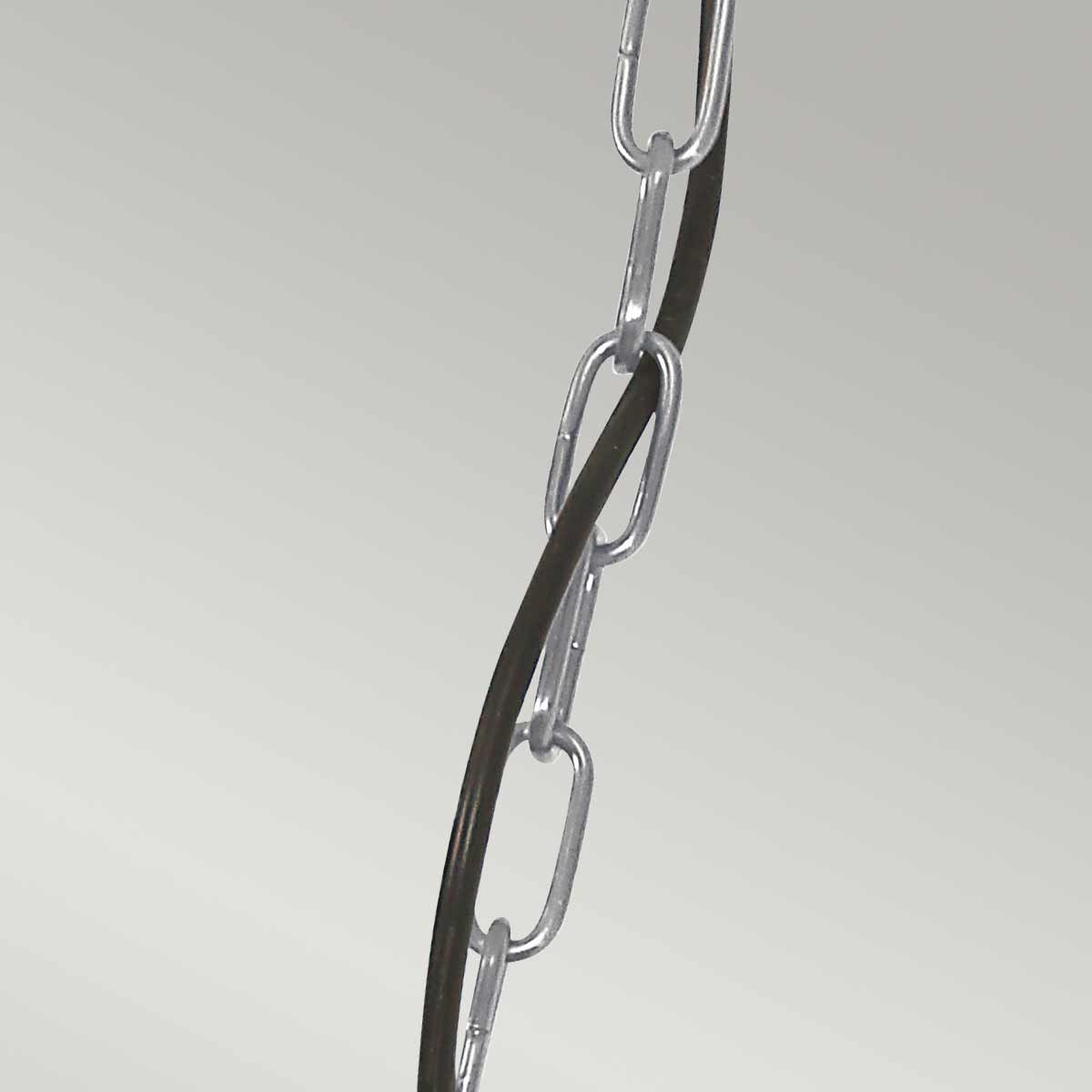 Somerton 1 Light Chain Lantern Antique Nickel - SOMERTON-CH-AN