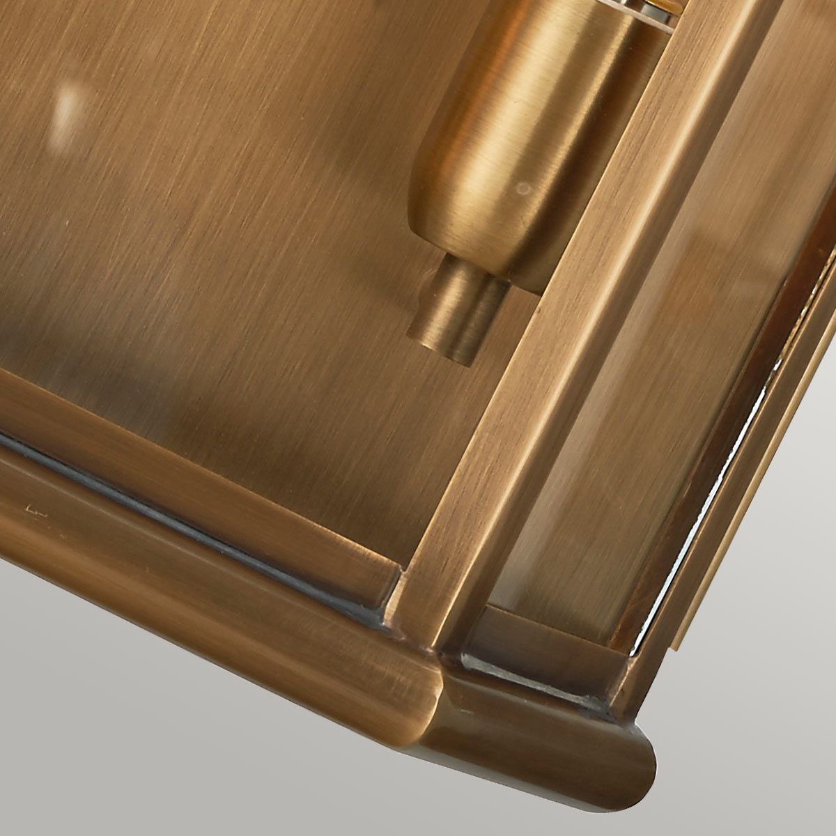 St Martins 2 Light Large Wall Lantern Aged Brass - ST-MARTINS-L-BR