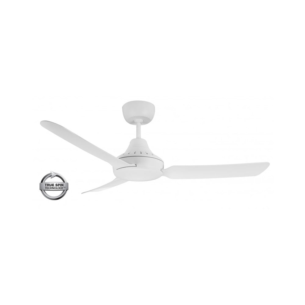 Buy AC Ceiling Fans Australia STANZA AC Ceiling Fan 48" White - STA1203WH
