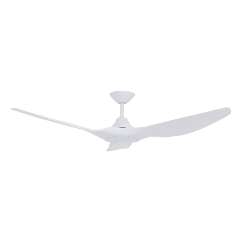 Buy DC Ceiling Fans With Light Australia Strike DC Ceiling Fan 60" White LED Light ABS Polymer Blades - 60135