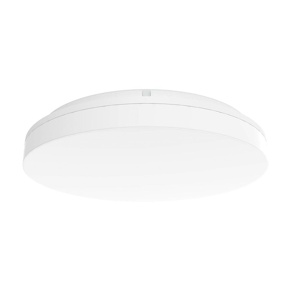 Sunset Round LED Oyster Light W400mm White Polycarbonate 3CCT - 20882