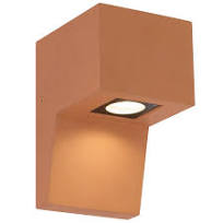 Engar LED Exterior Wall Light 6W Tri Colour Terracotta - ENGAR EX-OG