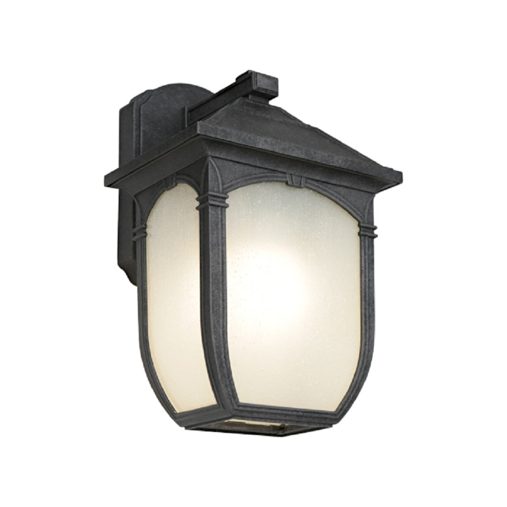Tristan Small Outdoor Wall Lantern Greystone - TRIS1ESMGS