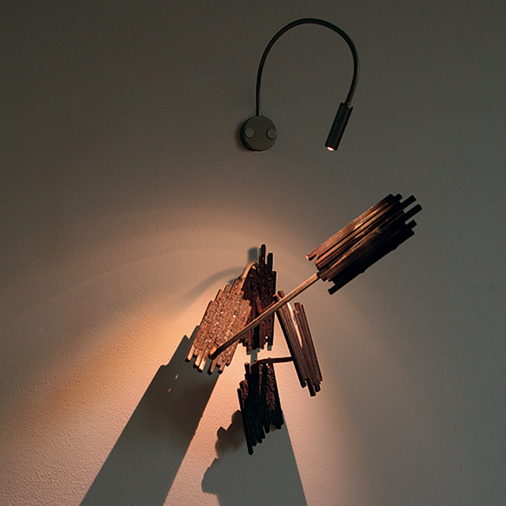 Buy Bedside Reading Lights Australia Wall 1 Bedside Reading Light (8 x 500)mm Aluminium - L1185
