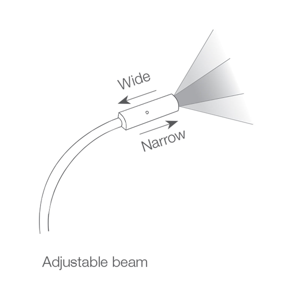 Buy Bedside Reading Lights Australia Wall 1 Bedside Reading Light (6 x 400)mm Aluminium - L11640