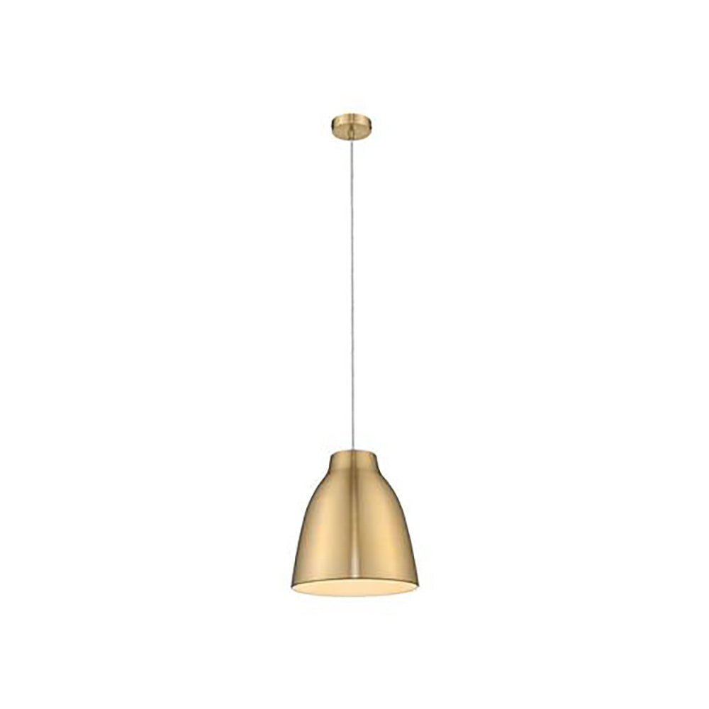 Buy Pendant Lights Australia Zoey Pendant Light W260mm Brushed Brass Metal - 31374