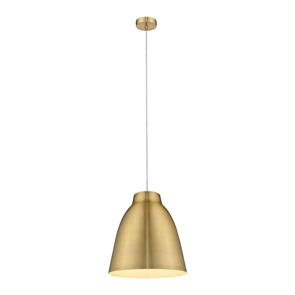 Buy Pendant Lights Australia Zoey Pendant Light W400mm Brushed Brass Metal - 31379