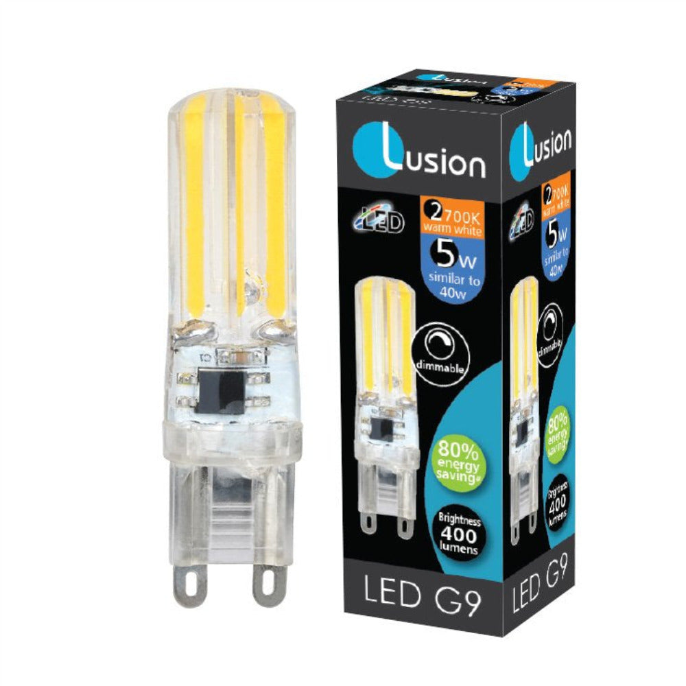 Buy LED Globes Australia G9 LED Globe 240V 5W 2700K Clear Dimmable - LG95WS27D - 20180
